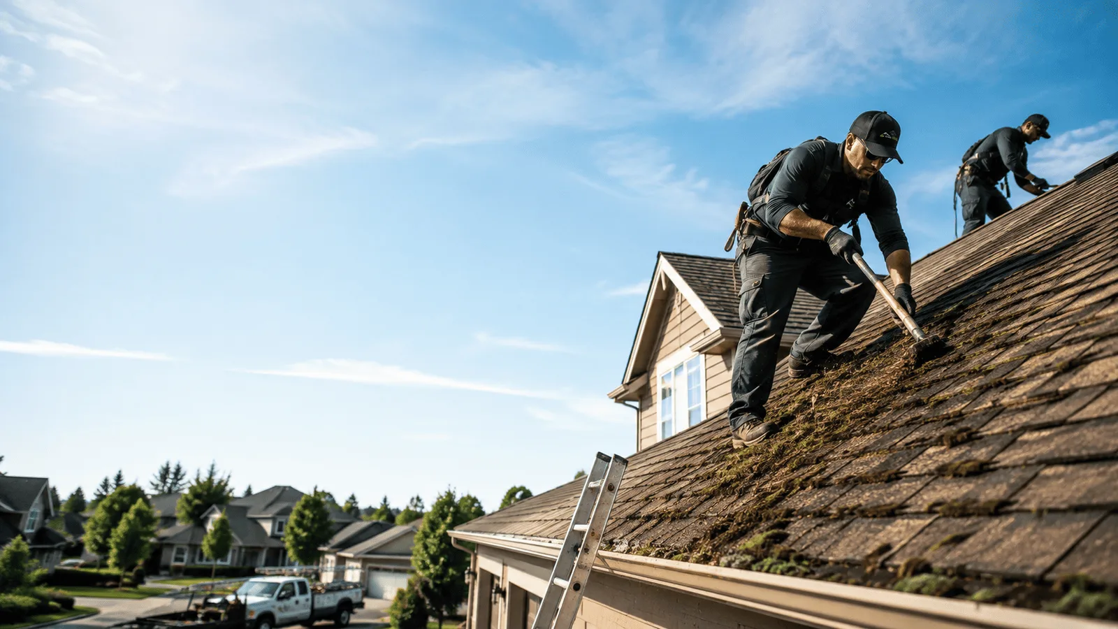 Roof Moss Removal in Moorpark, CA near me